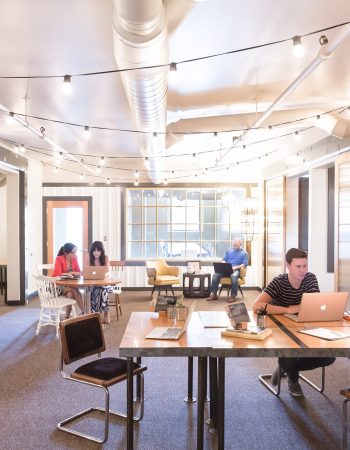 Coworking community space with tons of room for growth