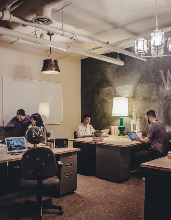 Coworking community space with tons of room for growth